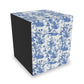 French Toile Blue & White V1 Felt Storage Box