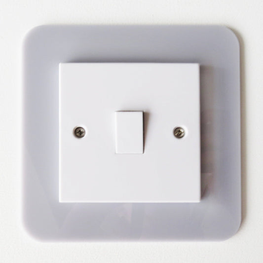Plain Acrylic Light Switch Surround