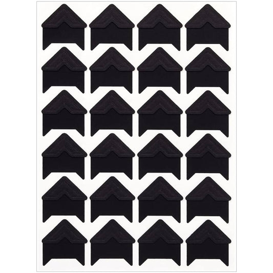 Self Adhesive Photo Corners (Black)