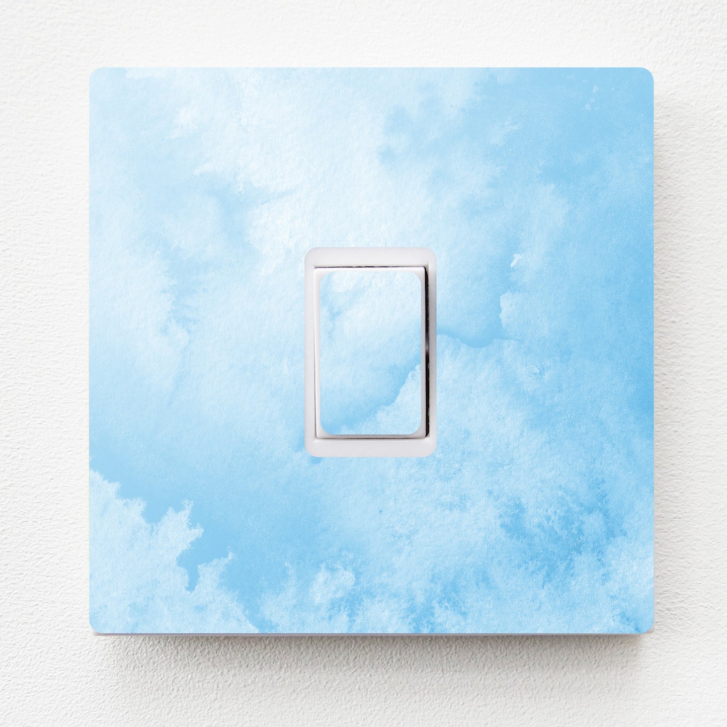 Watercolour (Blue) Light Switch Vinyl Sticker