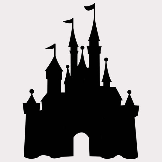 Disney Magic Kingdom castle vinyl decal.