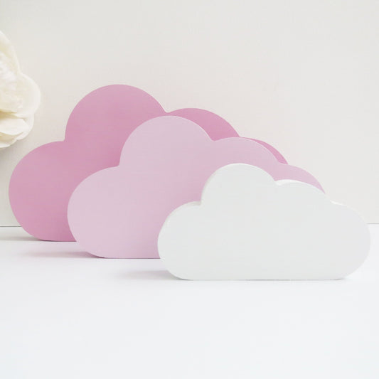 Freestanding Clouds (Pink)