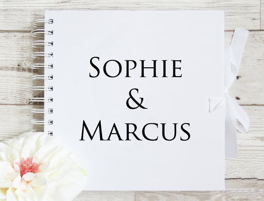 Personalised Couples Scrapbook 