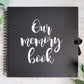 Our Memory Book Black Scrapbook
