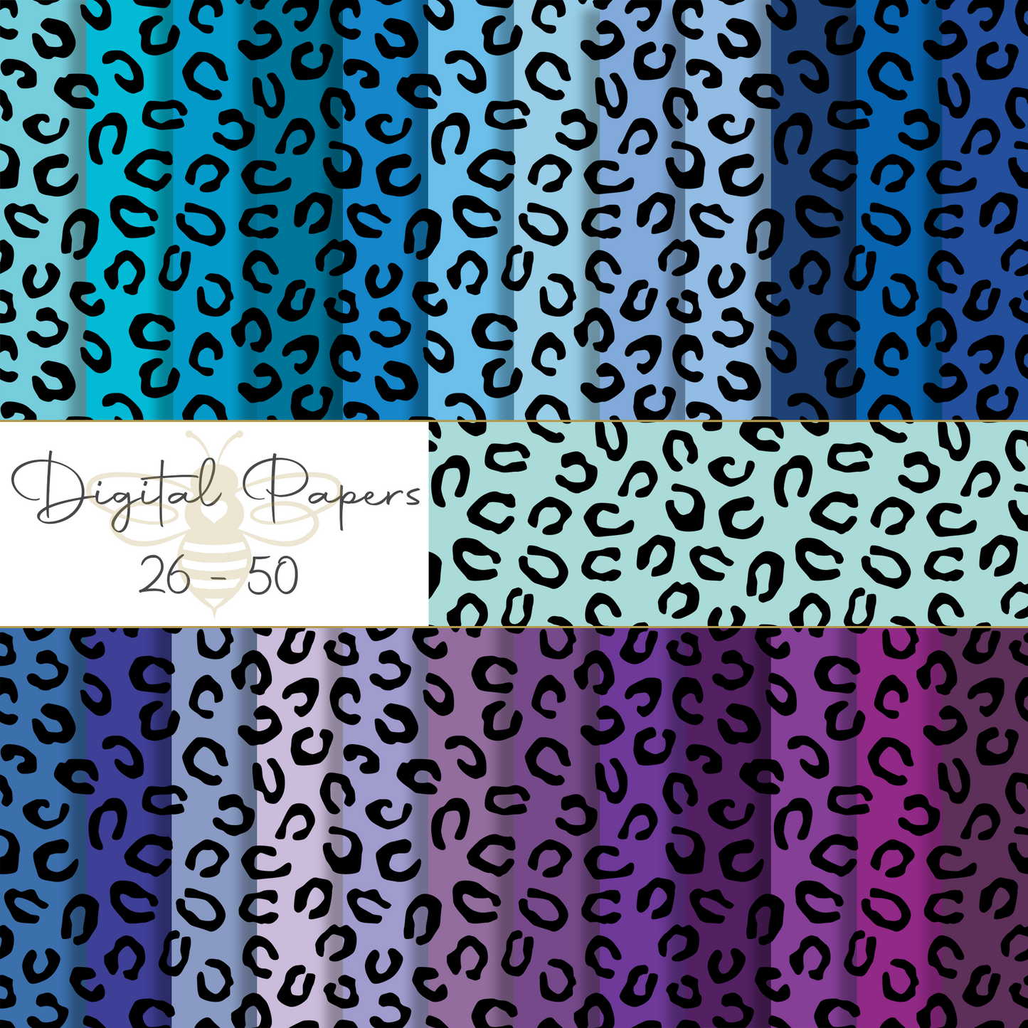 101 Animal Print Digital Paper Pack, Instant Downloads, Seamless Scrapbooking Paper, Digital Wallpaper, Journal Paper, Fabric Design