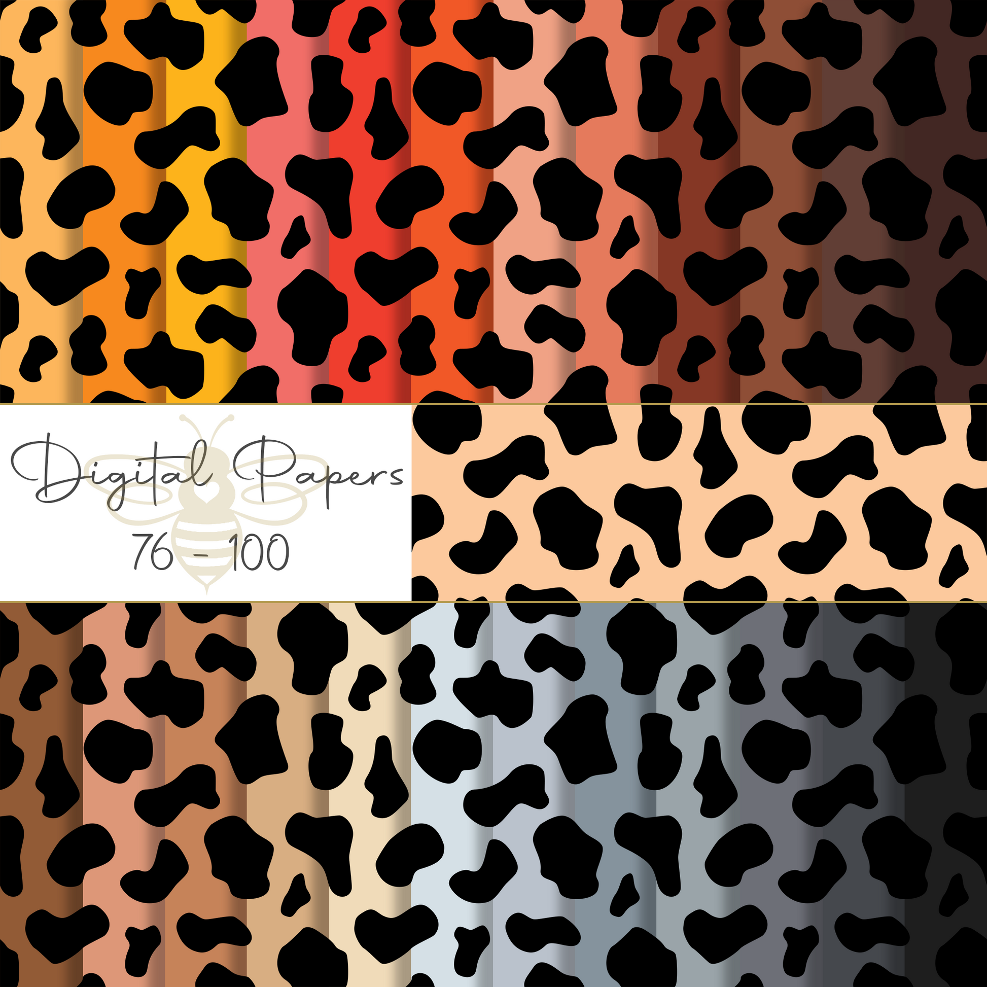 101 Animal Print Digital Paper Pack, Instant Downloads, Seamless Scrapbooking Paper, Digital Wallpaper, Journal Paper, Fabric Design