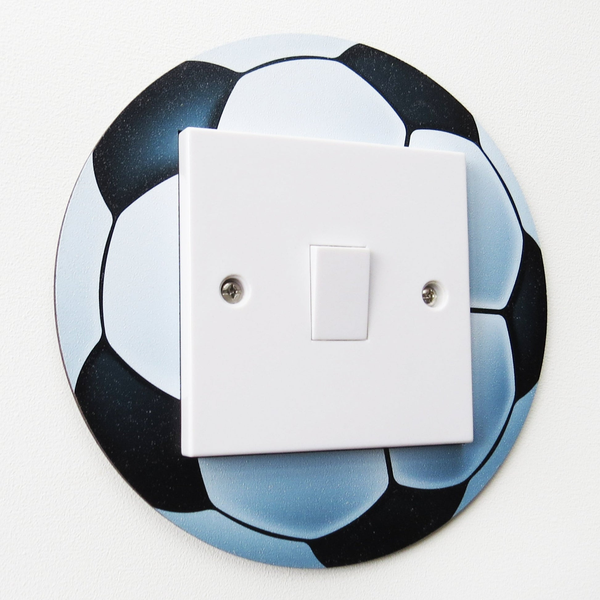 Football Soccer Ball Printed Light Switch Surround