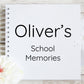 Personalised School Memories Scrapbook Album