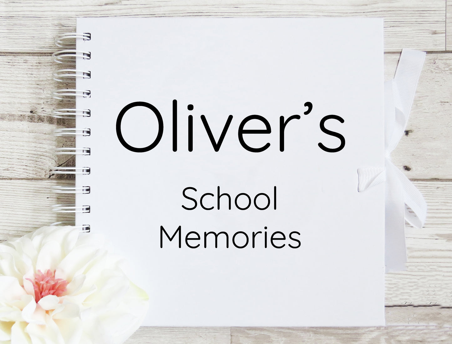 Personalised School Memories Scrapbook Album