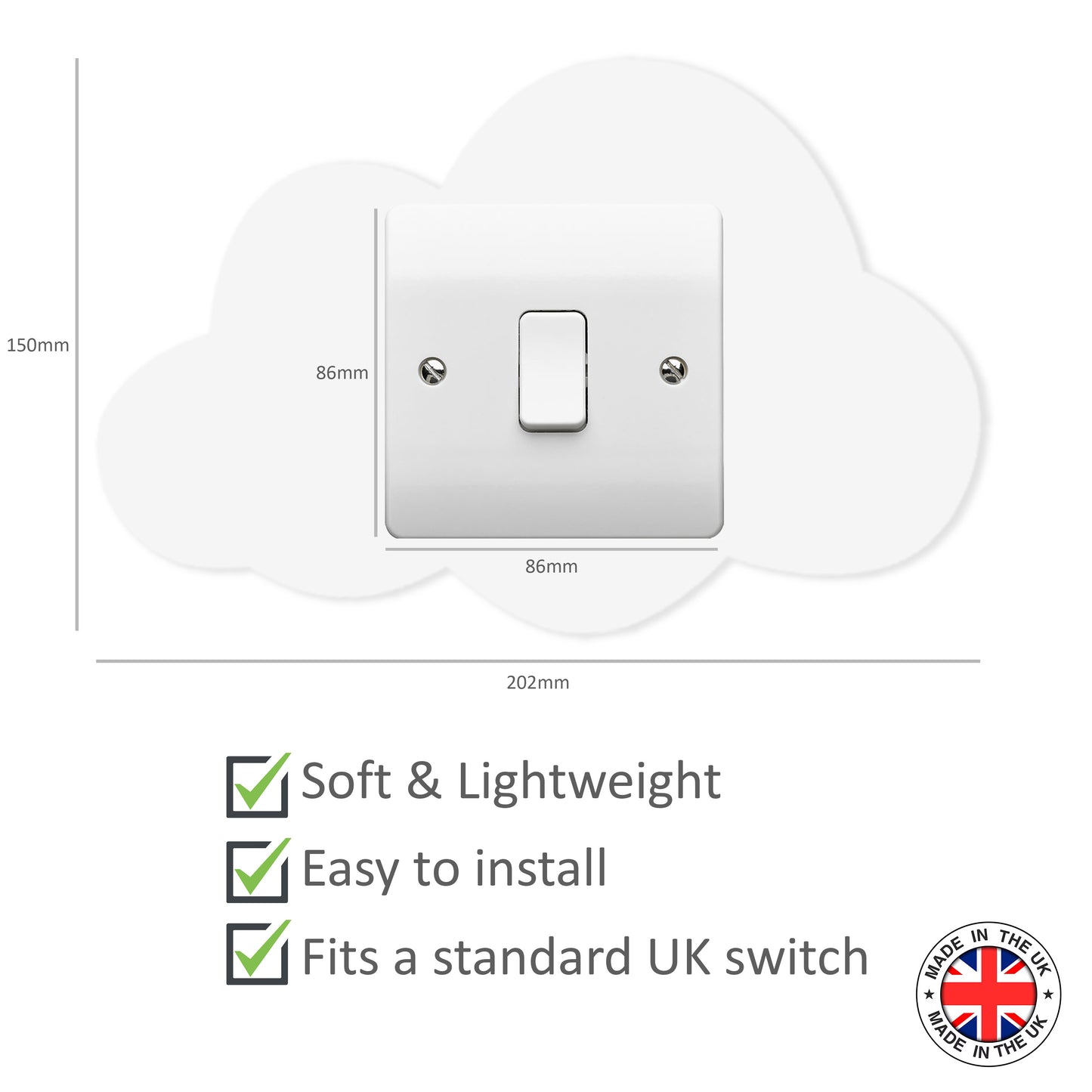 Cloud Light Switch Surround