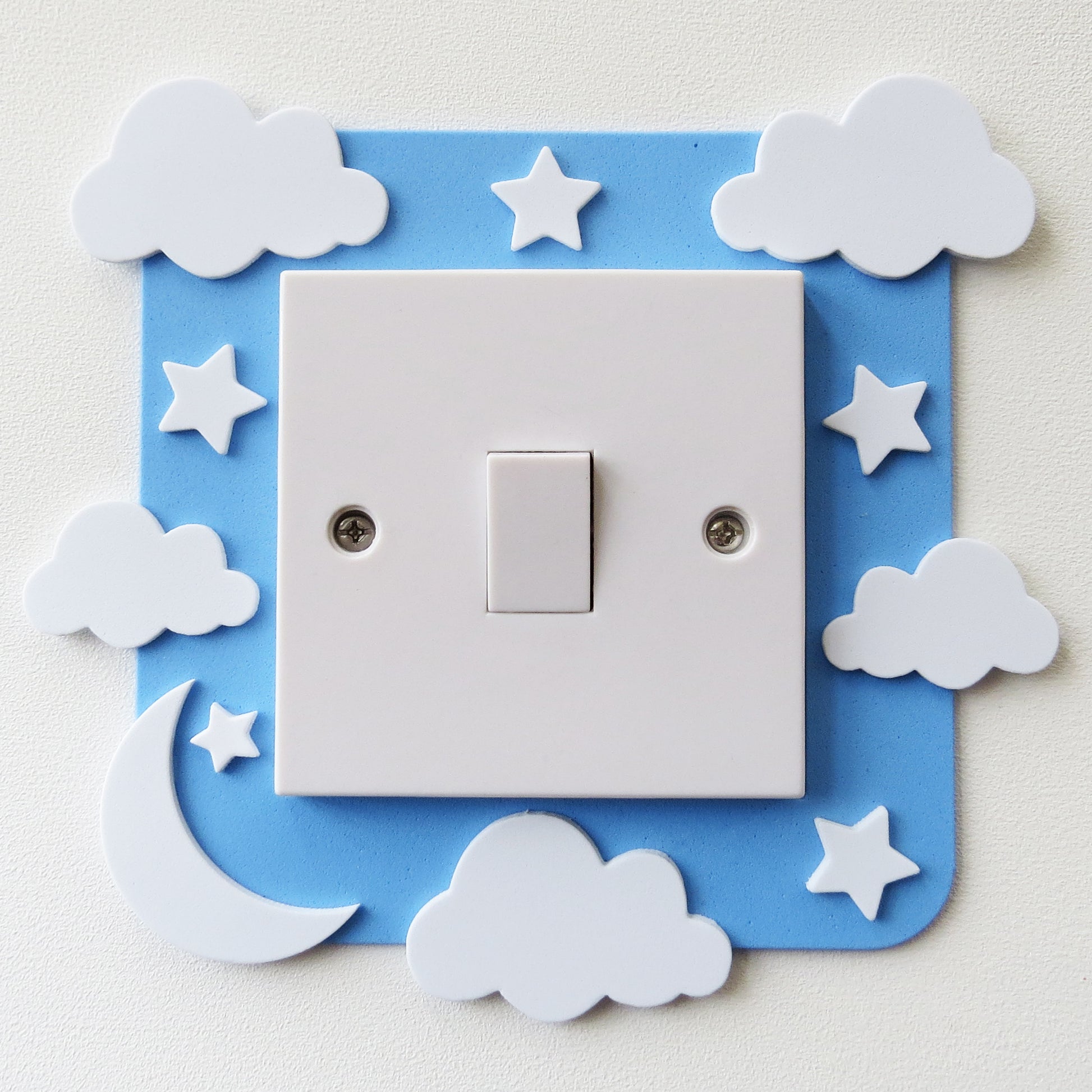 Clouds and Stars Light Switch Surround