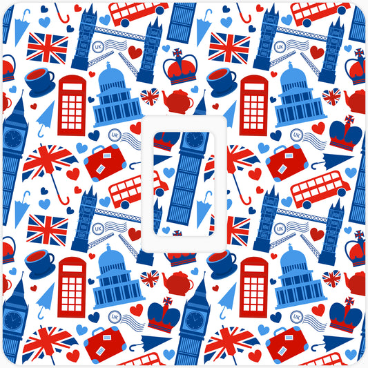 London Icons Light Switch Sticker