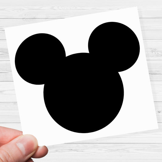 disney Mickey Mouse Ears Vinyl Decal Sticker