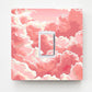 Pink Clouds Light Switch Sticker