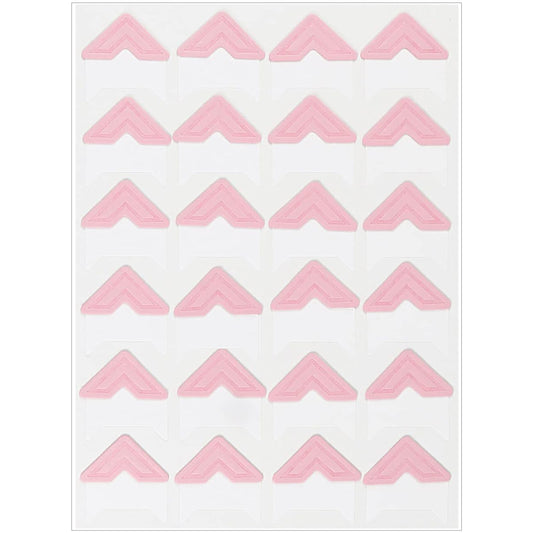 Self Adhesive Photo Corners (Pink)