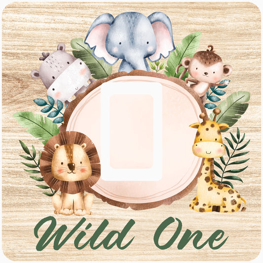 Safari Animal Light Switch Sticker