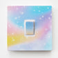 Rainbow Sparkle Light Switch Vinyl Sticker