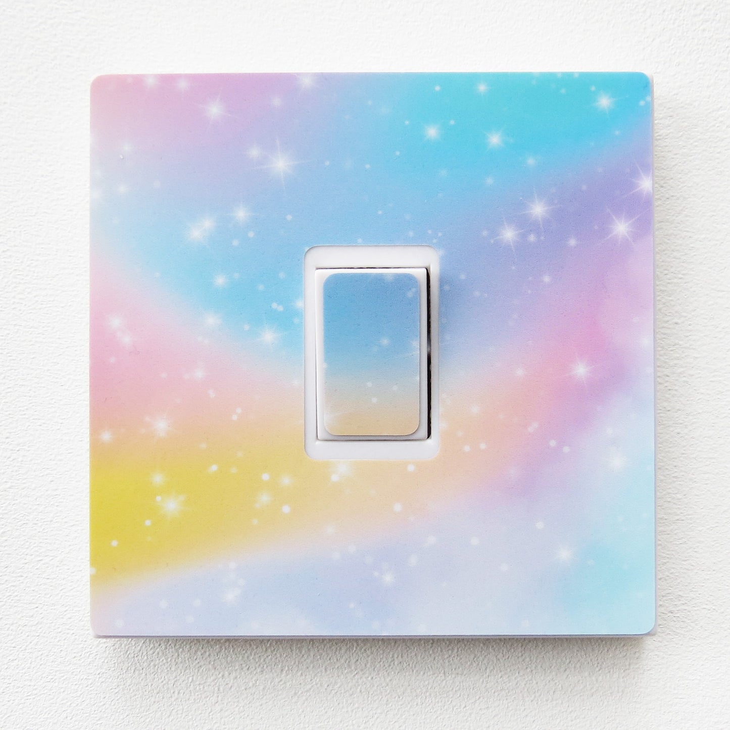 Rainbow Sparkle Light Switch Vinyl Sticker