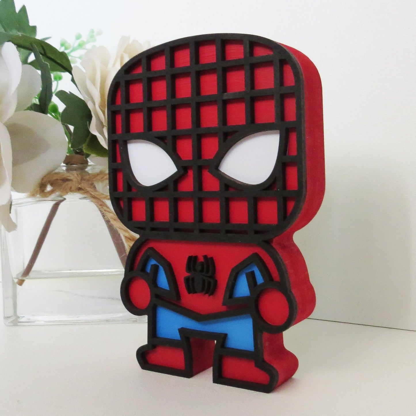 Spiderman Wooden Nursery Decor