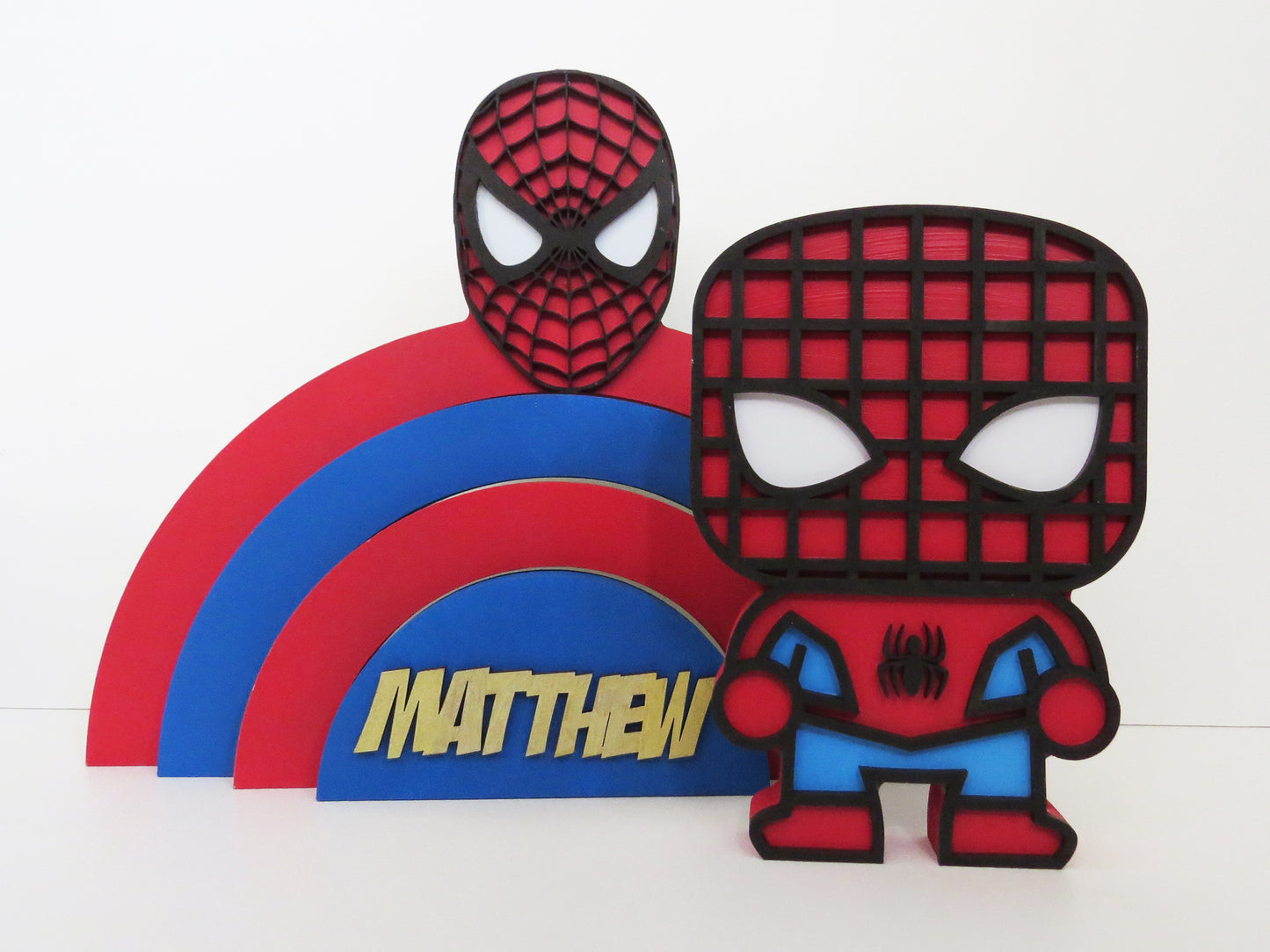 Spiderman Wooden Nursery Decor