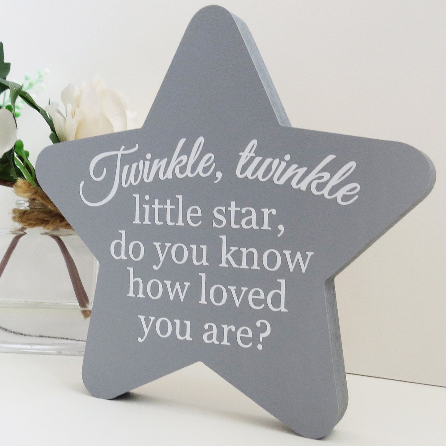 Twinkle Wooden Star Set