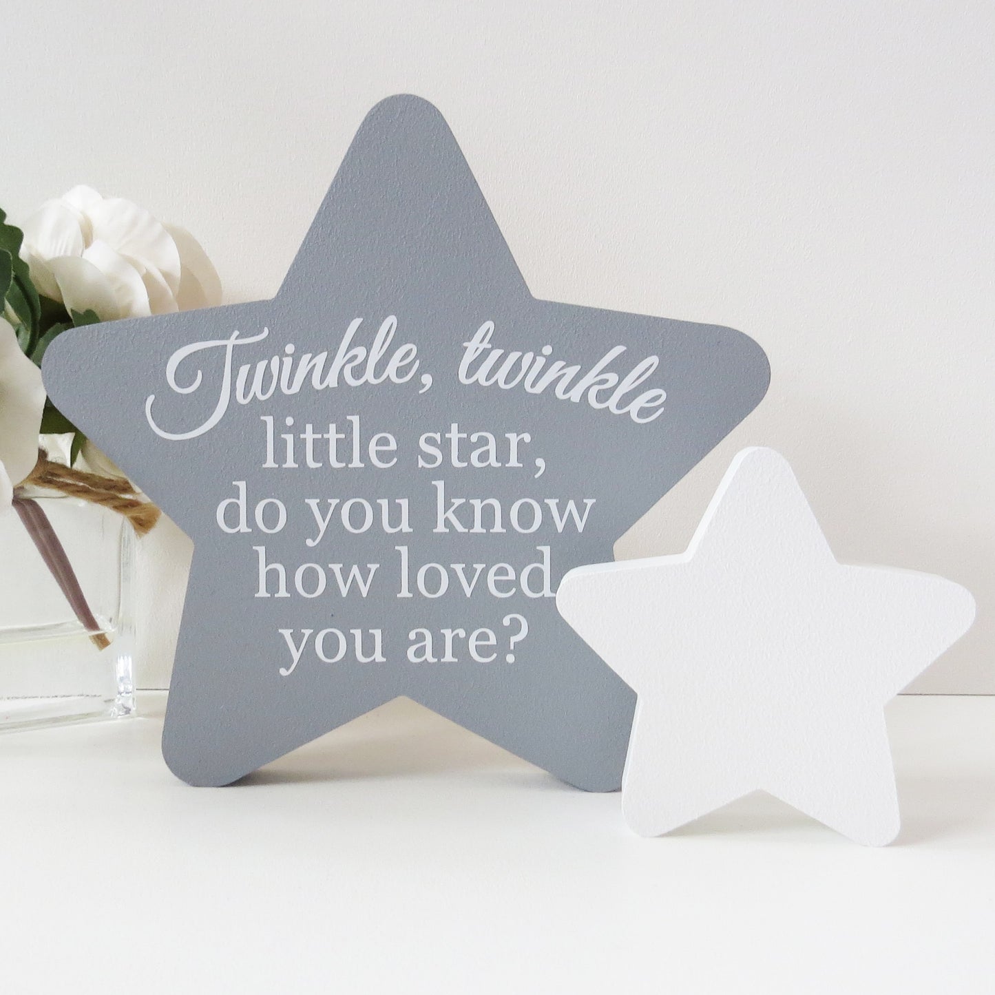 Twinkle Wooden Star Set