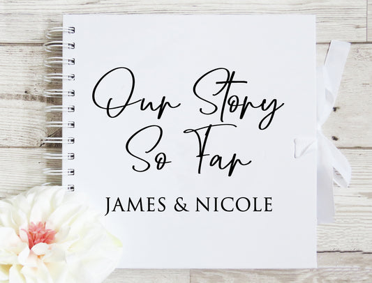 Our Story So Far Couples Scrapbook Album
