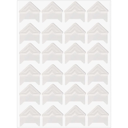 Self Adhesive Photo Corners (White)