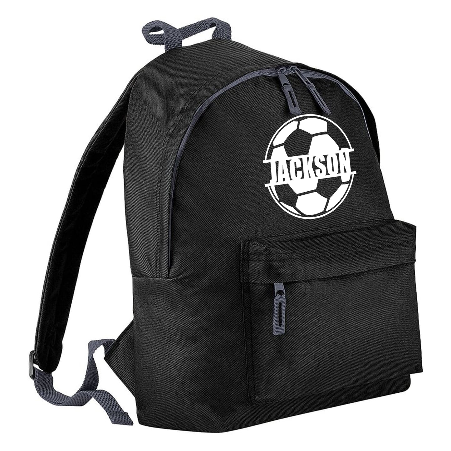 Football Split Name Kids Junior Backpack Bag