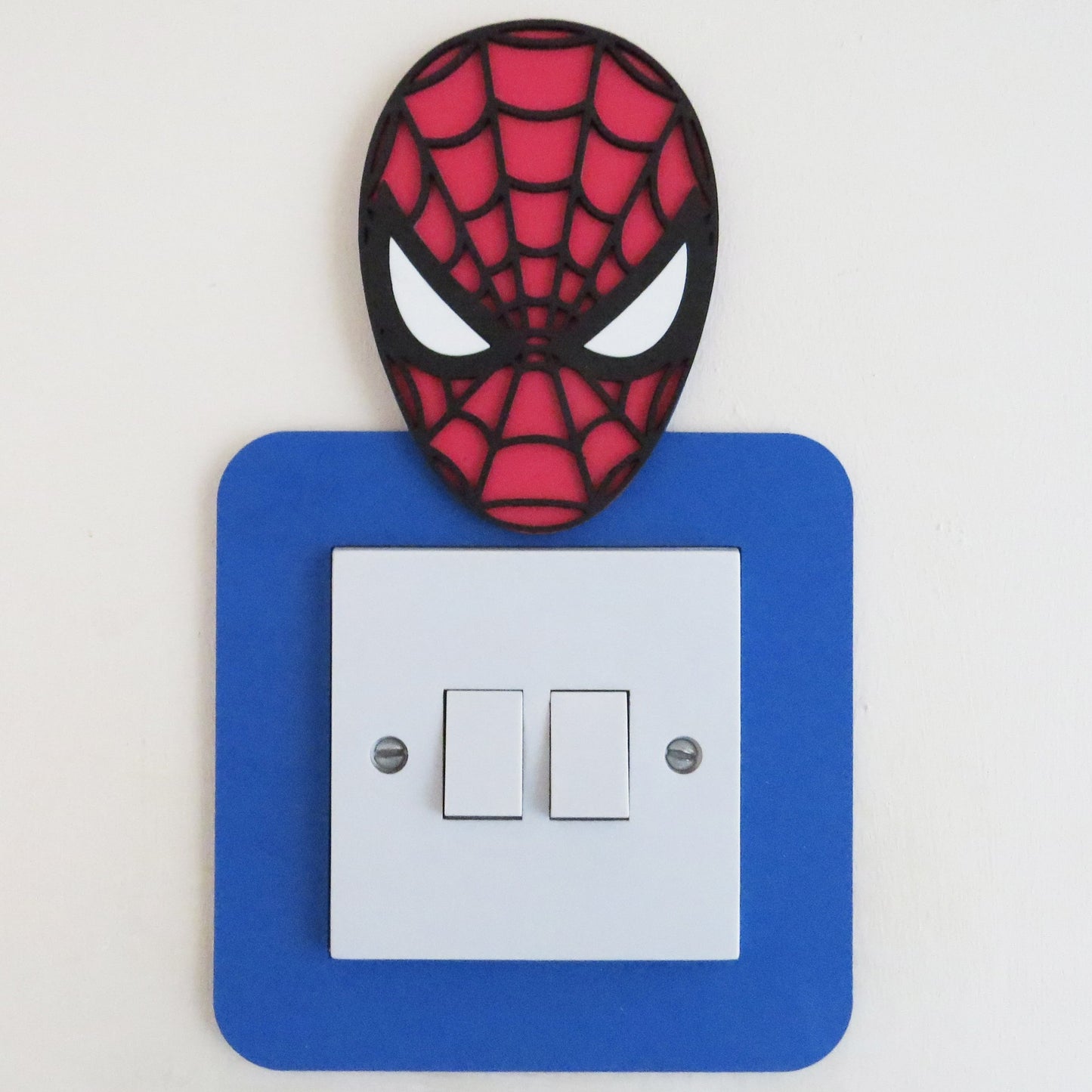 Superhero Spiderman Light Switch Surround