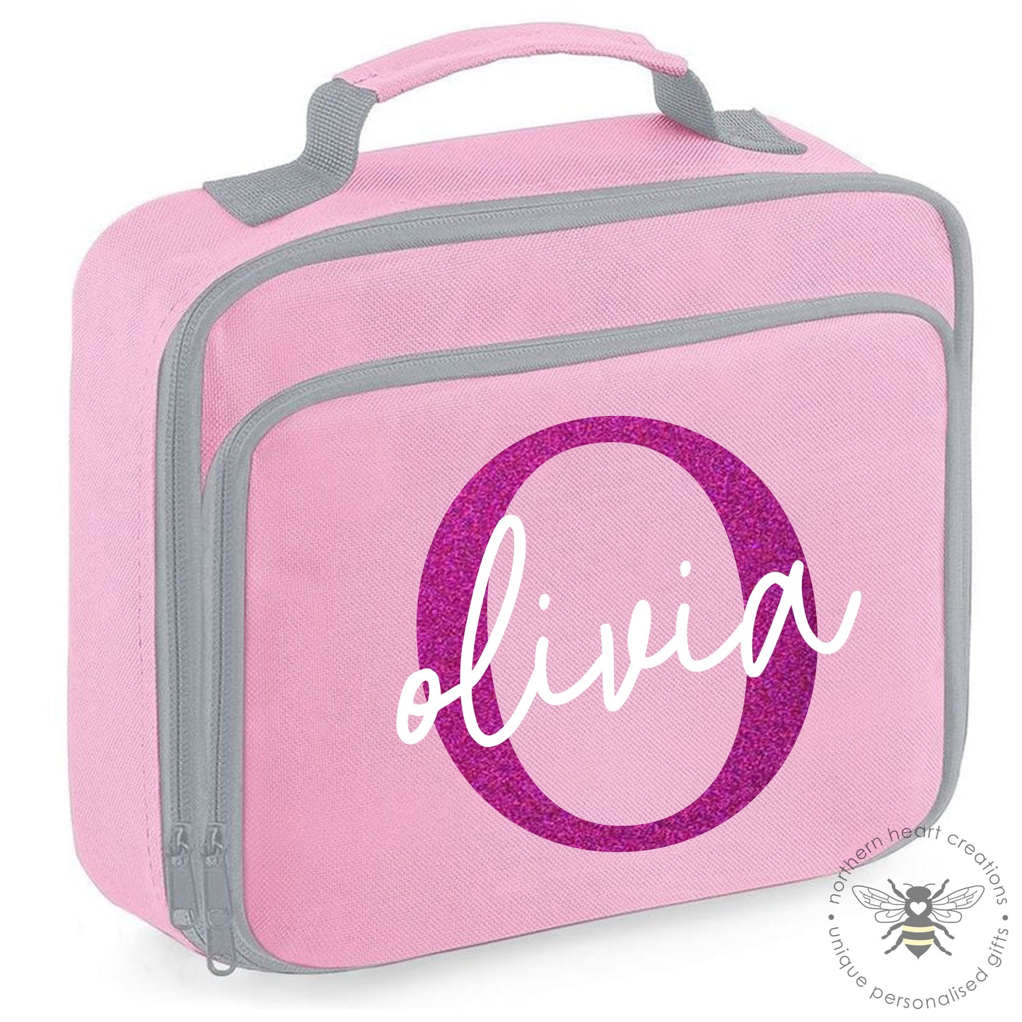 Personalised Lunch Cooler Bag Name & Initial