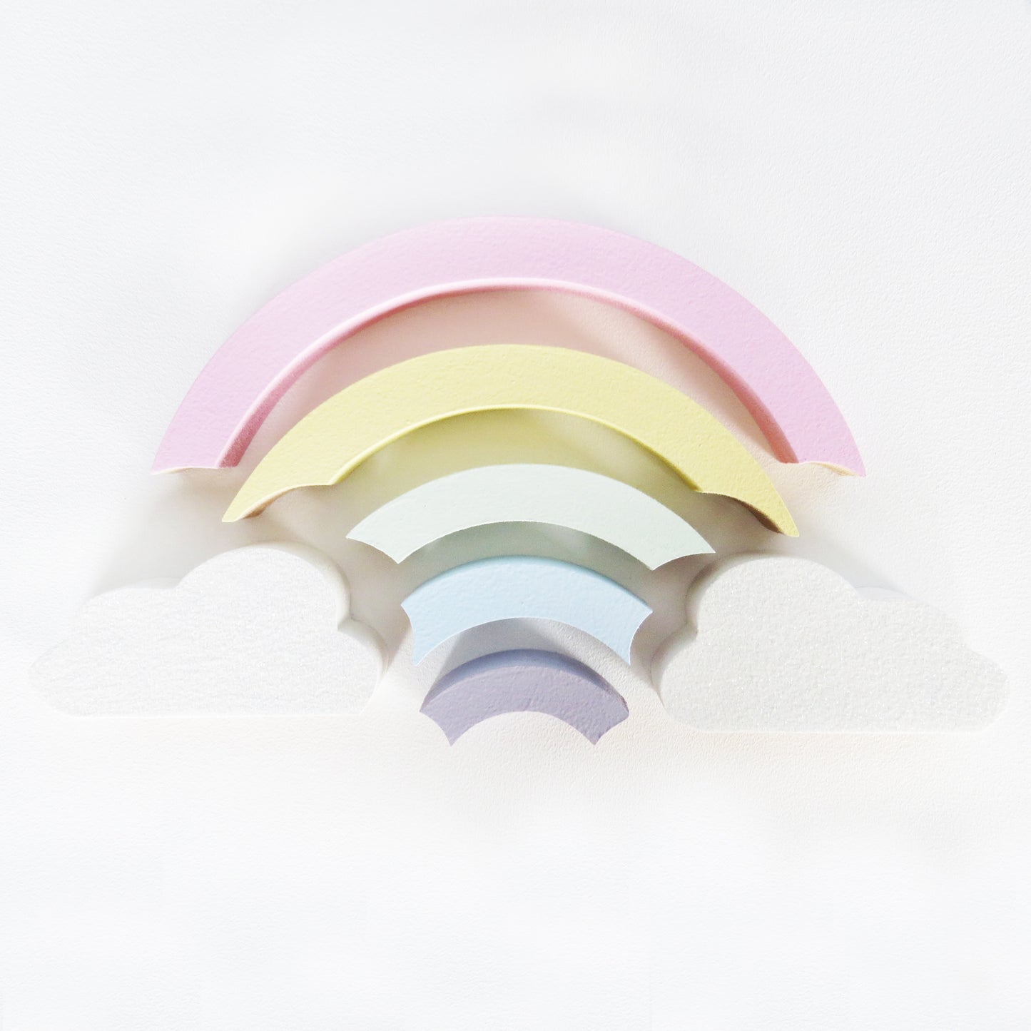 Pastel Rainbow and Clouds Stacker