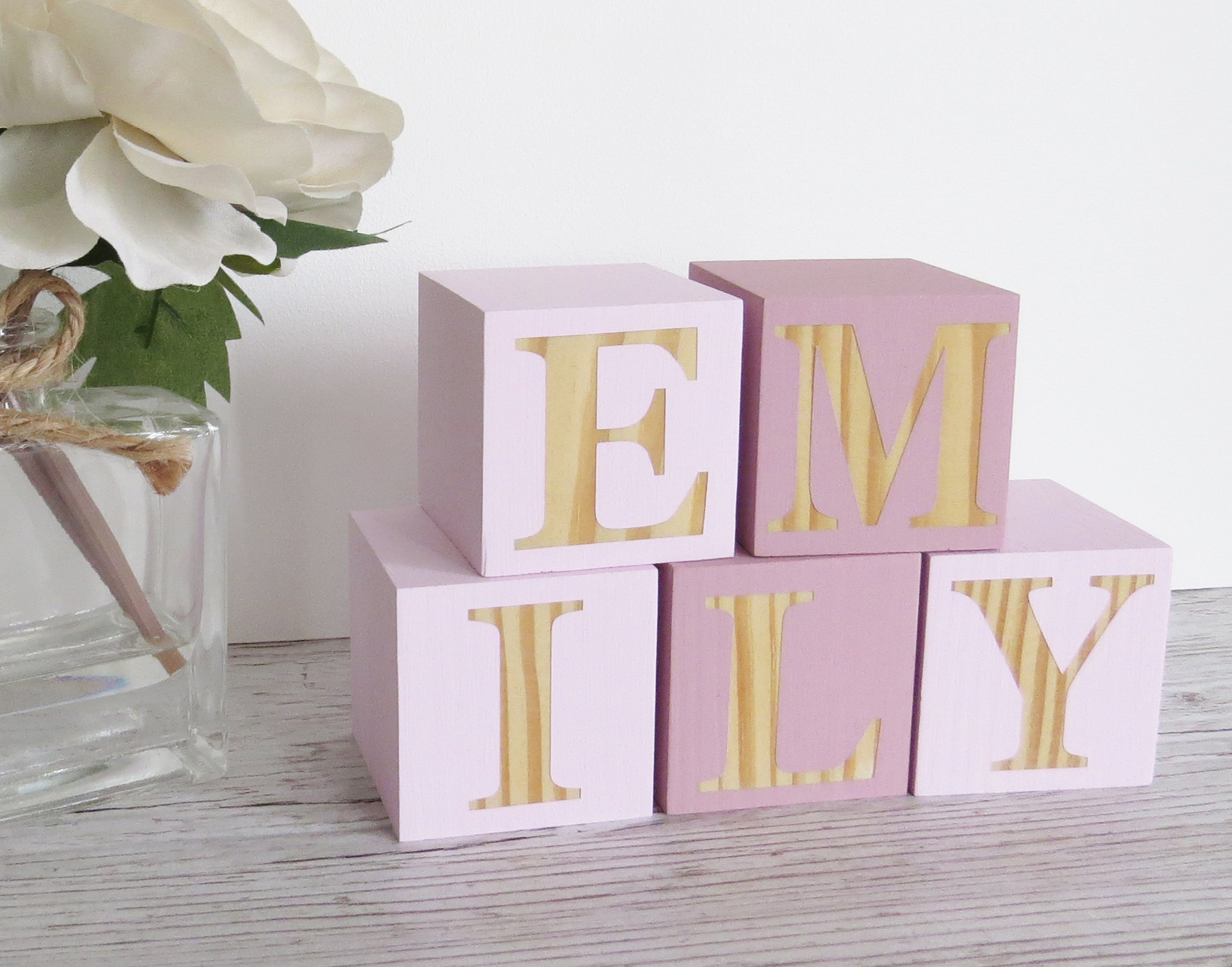 Letter blocks hot sale for nursery